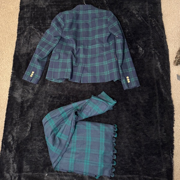 J Crew Peacoat and Scarf - Picture 2 of 2